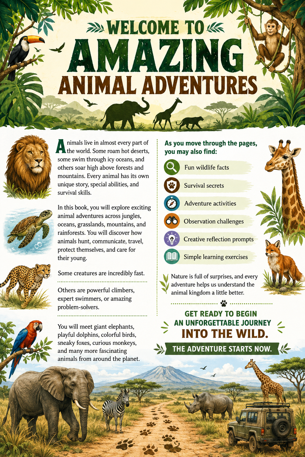AMAZING animal advantures