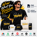 TRUTH – Wear What You Believe | PNG Digital Download  الوصف